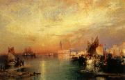 Moran, Thomas Sunset Venice oil